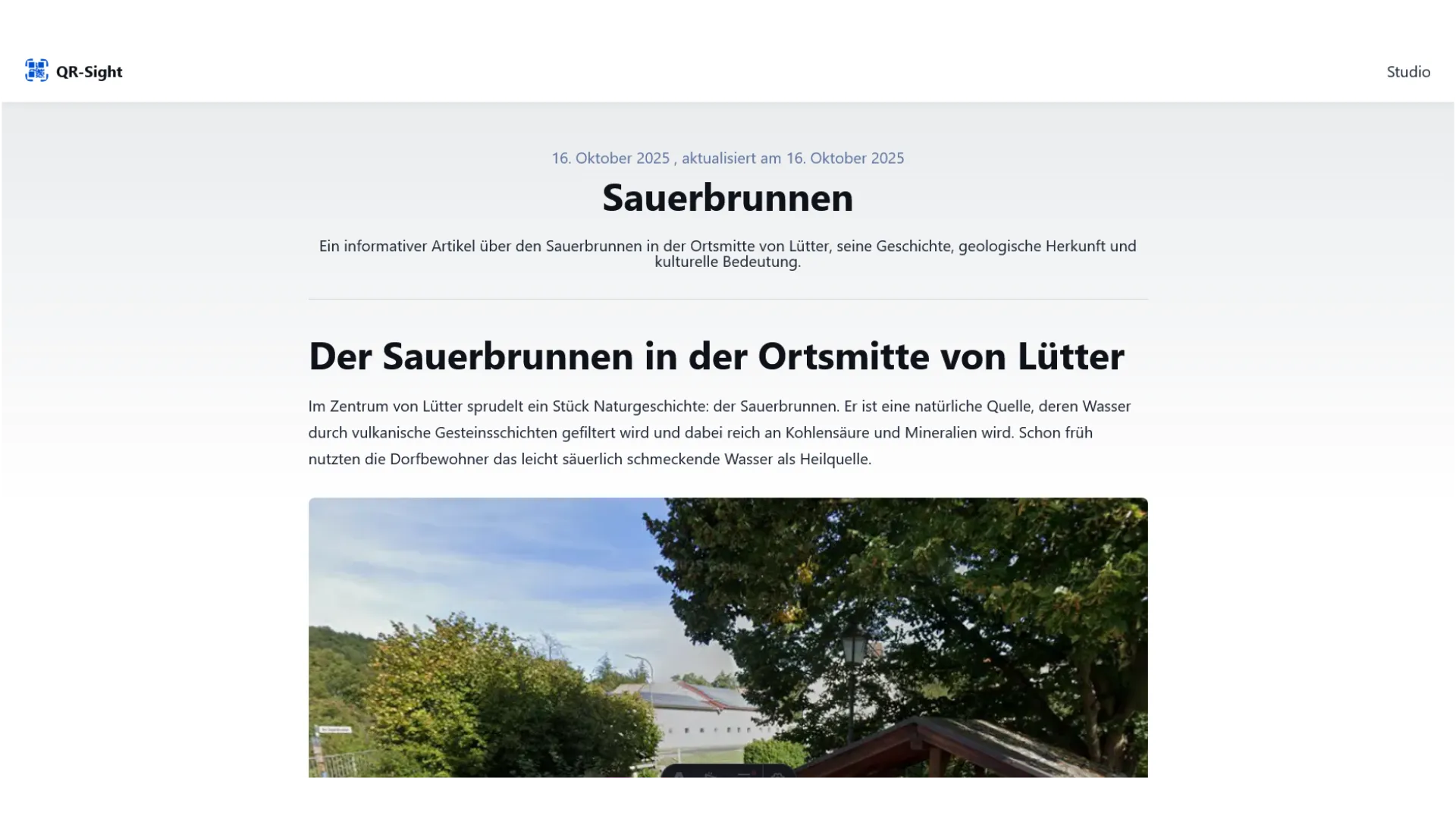 Bild der Viewer-Applikation